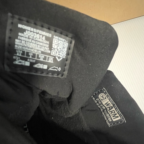 Merrell Cloud Puff Quick Lace Polar Waterproof Weightless Boots - Black sz 8.5US - Picture 13 of 13